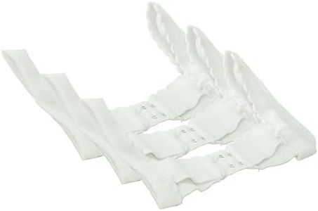 DMI Adjustable Upper Back Shoulder Support Brace Posture Perfect Band, For Men and Women, One Size Fits Most, White (Pack of 3)