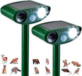 2 Pack Solar Animal Repeller for Ra