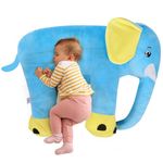 Amazon Brand - Jam & Honey Elephant Plush Hugging Pillow | Soft Toy for Kids | Non-Toxic & Safe | BIS-Approved (Blue)