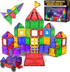 Desire Deluxe Magnetic Building Blocks Set – 57 Piece Construction Toy