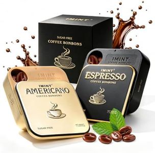 I'MINT Sugar-Free Coffee Hard Candy Espresso Americano Duo