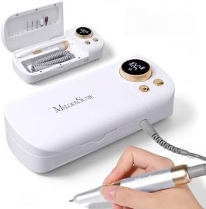 MelodySusie 2-in-1 Nail Drill SM330A 35000RPM with Built-in Storage Case