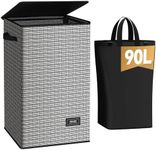SOLEDI Laundry Basket 90L Laundry H