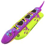 AIRHEAD Towable Animal Tube, Salamander, 1-3 Rider Towable Tube for Boating