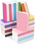 Gwybkq Small Lined Notebooks Bulk 120 Pack Mini Journal Pocket Notepads Set Colorful Cover books for Kids Children Students Bulk Gifts 3.5 x 5.5 Inches, 30 Sheets/60 Pages