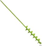 TCBWFY 2x32 Inch Auger Drill Bit for Planting - Long Handle Easy Planter Garden Auger - Bulb & Bedding Plant Augers - Post Hole Digger for 3/8”Hex Drive Drill