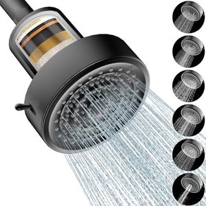 Filtered Shower Head, Shower Head with Filters for Healthy Hair & Skin