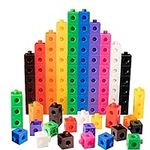 TOYLI 100 Piece Linking Cubes Set, 