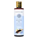 EARTH LIKE Cold Pressed Kalonji Oil (200ml) – Pure & Natural Black Seed Oil for Hair Growth, Strengthening, Scalp Wellness & Texture Enhancement – Fragrance-Free, Vegan, Dermatologically Tested