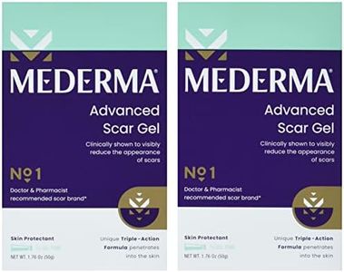 Mederma Advanced Scar Gel 1x Daily Reduces The Appearance of Old New Scars #1 Doctor Pharmacist Recommended Brand for Scars 1.76oz, Clear, 100g (2x50g)