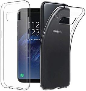 RKSYNC Samsung Galaxy S8 Plus Case Crystal Clear Soft Transparent TPU Cover