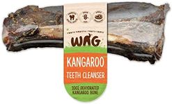 Kangaroo Teeth Cleanser Bone 4 Pack, Natural Australian Made Long Lasting Dog Treat Chew, Perfect Teeth Treat