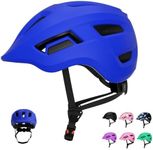 Kids Helmet Toddler Bike Helmet for 2-8 Years Old Boys Girls Adjustable Skateboard Helmet Multi-Sports Lightweight Helmet Safety Protection Gear for Cycling Skateboard Scooter (Blue, XS)