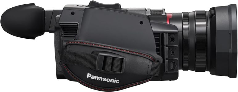 Panasonic 4K 60p Professional Camcorder – 25mm Wide Lens, 24x Zoom, Black
