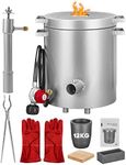 Garvee Propane Melting Furnace Kit, 12KG Large Capacity 2700°F High Foundry Home Kilns, Ideal for Scrap Metal Recycling, Gold, Silver, Copper, and Aluminum