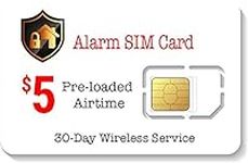 SpeedTalk Mobile $5 Alarm SIM Card 