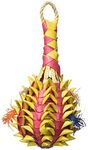 Planet Pleasures Pineapple Foraging Toy, Small - Colors may vary