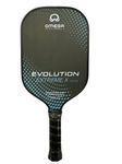 Engage Pickleball Omega Evolution Extreme X Pickleball Paddle - Pickleball Paddles with Polymer Core - USAPA Approved Pickleball Paddles Pickleball Rackets for Adults - Elongated (Black and Grey)