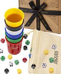 Jaques of London Liars Dice | Family Dice Games | Dice Set & Dice Cup | Classic Board Games | Since 1795