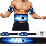 Somush Smiofo ABS Stimulator, Muscle Machine Workout Equipment, Ab Toning Belt Muscle Toner Fitness Training for Abdomen/Arm/Leg, Ab Trainer for Home Body Shape, MH-1080