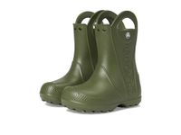Crocs Unisex Kids Boot, Handle It Rain Boot T, Army Green, 8 UK Child
