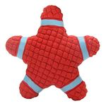 Agirav Natural Latex Rubber Squeaky (STAR FISH) Dog Chew Toy | Suitable for Puppy, X-Small to Small Dogs (0-10kgs) | Durable, Animal Design, Fetch & Chew Toy | Reduce Separation Anxiety