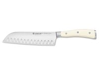 Wüsthof Classic Ikon Crème 7 Inch Hollow Edge Santoku Knife