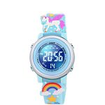 VAPCUFF Gifts for Girls Age 3-10, Watches for Kids Toy for 3 4 5 6 7 8 Year Old Girl Birthday Festival for 4-9 Year Old Girl - Unicorn Blue