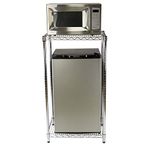 Shelving Inc. 18" d x 24" w x 42" h Mini Refrigerator Storage Stand, Weight Capacity 800lbs Per Shelf