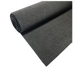 Marine Upholstery Durable Un-Backed Automotive Trim Carpet 72" x 36" Mini Roll (charcoal)