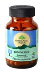 Organic India Breathe Free - Pack of 60 Capsules Bottle