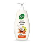 Nyle Naturals Anti-Hairfall Shampoo | For Hairfall Control | With Coconut Milk, Badam and Amla |Gentle & Soft Shampoo For Men & Women |400ml