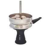 Kitosun Hookah Bowl Set - Silicone Hookah Tobacco Shisha Bowl with Heat Management Screen Charcoal Holder for Smoking Shisha Hookah Easy Replace Charcoal Fast Cleaning