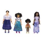 Disney Encanto 219624 Encanto Madrigal Mode-Puppen Geschenkset 4er, bewegliche Gliedmaßen Disney Doll, Family Pack