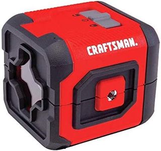 CRAFTSMAN Laser Level Tool, Green, Cross Line (CMHT77630)