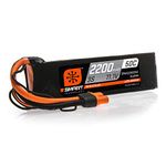 Spektrum 11.1V 2200mAh 3S 50C Smart LiPo Battery: IC3, SPMX22003S50