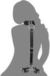 Sex Bondage Legs Restraints Thigh Sling with Adjustable Straps Bed Restraints for Couples Sex Toys Bondage Rope Kit Restraints Tape with Cuffs Collar Women Kit with Handcuffs Set Toys Bondage Sweater