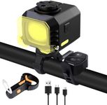 LoTanop 12000LM Ultra-Bright Rechargeable Bike Light, IPX5 8 Modes Including Fog Light, Type-C Fast Charging, Rear Light with 5 Modes – Ideal for Night Riding, Mountain Biking, Commuting, Road Cycling