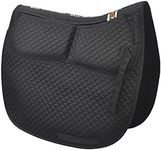 ECP Equine Comfort Products Correction Dressage Saddle Pad with Memory Foam Pockets