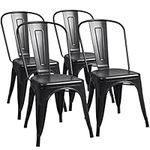 Furmax Metal Dining Chair Indoor-Ou