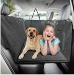 Vailge Dog Car Seat Cover, Back Seat Extender for Dogs,Dog Hammock for Car Backseat, Non Inflatable Dog seat Cover for Back seat,Hard Bottom Back Seat Protector for Cars,Trucs & SUVs