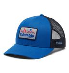 Columbia Youth Unisex Snap Back, Mountain Blue/Collegiate Navy/Retro Script, One Size