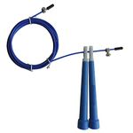 SKMT NEVER LOSE UNTIL YOU WIN High Speed Skipping Rope for Men-Women|9Feet Long Adjustable Steel Cable Wire Jump Rope Speed Skipping Rope