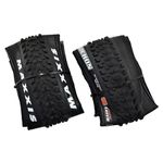 MAXXIS REKON M349RU MTB Folding Tire TR EXO 3C MaxxTerra 27.5x2.4 Tire, Black, 2 Tire, MX2129