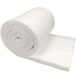 Ceramic Fiber Insulation, 1" Thick x 16" x 100", 2400F Fireproof Insulation Blanket, 3027E