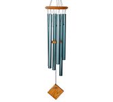 Woodstock DCV37Encore Collection Verdigris Chimes of Earth Windchime,Green,37 in.