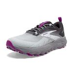 Brooks Women's Cascadia 17 D Width Running Shoe (BRK-120392 1D 13228A0 9.5 009 - OYS/Alloy/GRP)