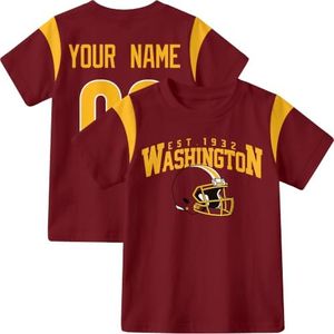 KREDE W T Shirt Custom Name Number for Kids Boy Girl Gift
