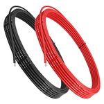 16 Gauge Silicone Wire Soft and Flexible Low Impedance (8.2ft Black and 8.2ft Red)