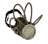 Metallic Bronze Steampunk Gas Costu